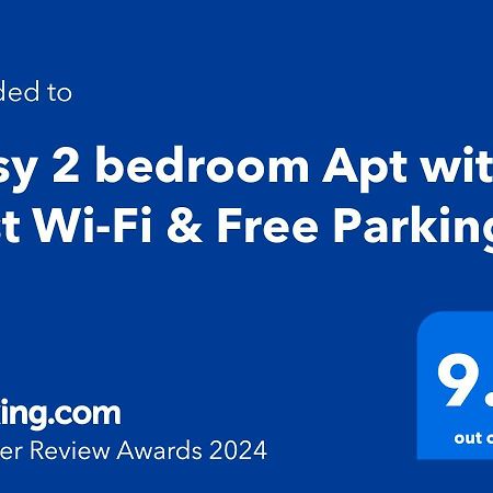 Luxury 2 Bed Apt With Free Wi-Fi & Parking Manchester Exterior foto