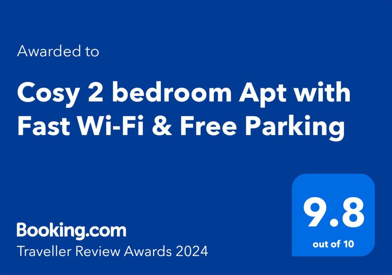 Luxury 2 Bed Apt With Free Wi-Fi & Parking Manchester Exterior foto